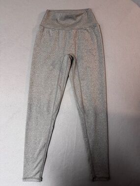 P'tula Heather Light Grey High-Waist Womens Leggings